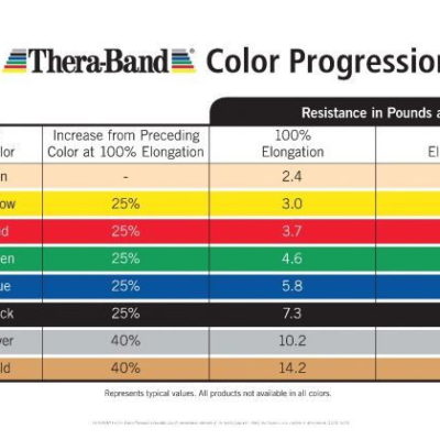 Thera Band 20381 Thera Band Resistance Band Advanced Kit, Blue and Black